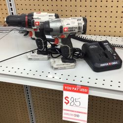Porter Cable Drill Set