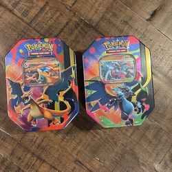 2026 Pokémon Mega Charizard X ex Tin