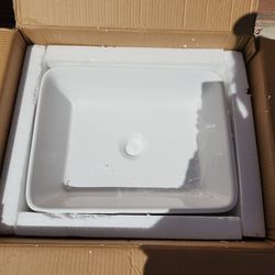 Ceramic vanity sink