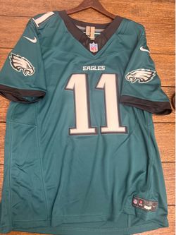 NFL F.U.S.E jersey brand new size XL Philadelphia Eagles brown jersey!
