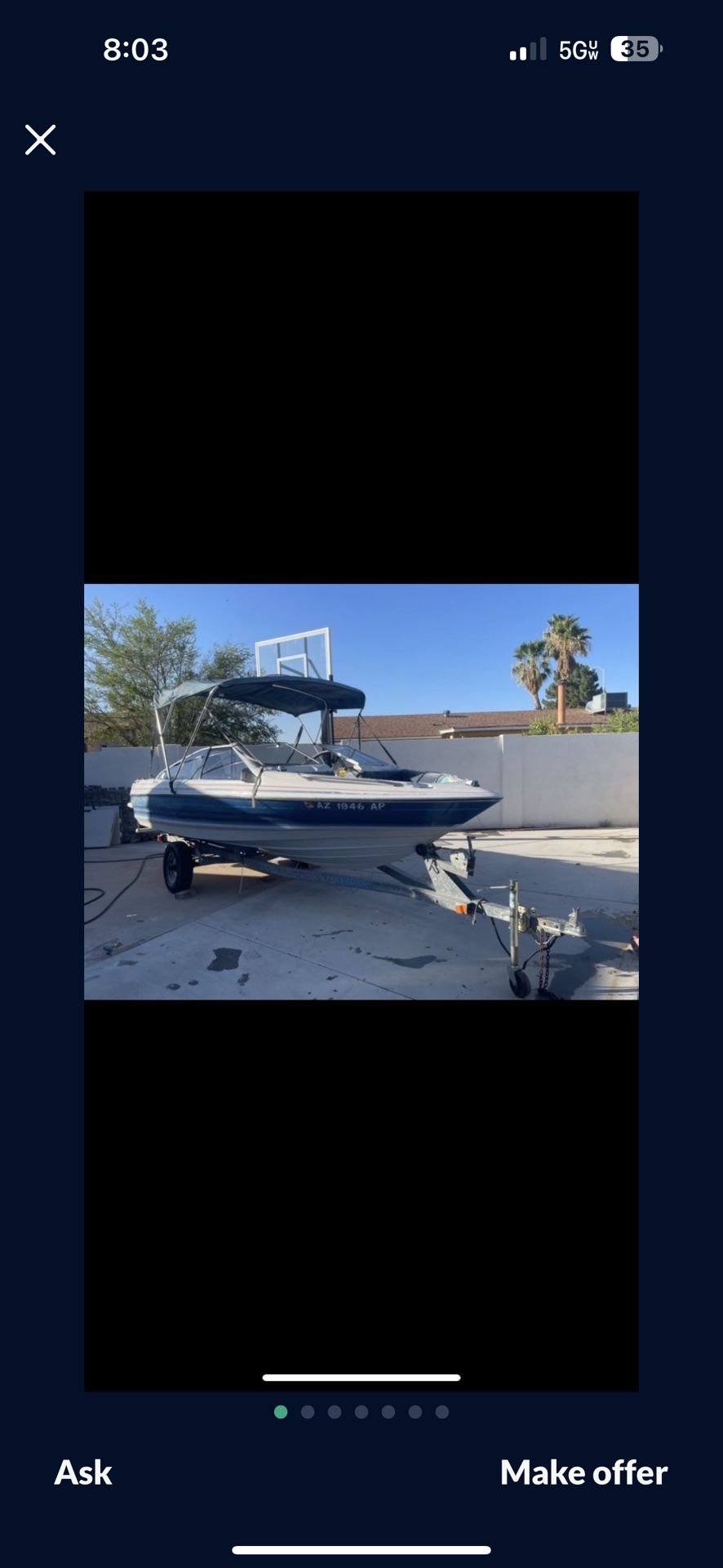 1988 Bayliner Capri Runs Lake Ready