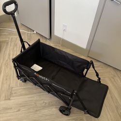 Foldable Collapsible Wagon Cart – Heavy Duty, 360 lb Capacity