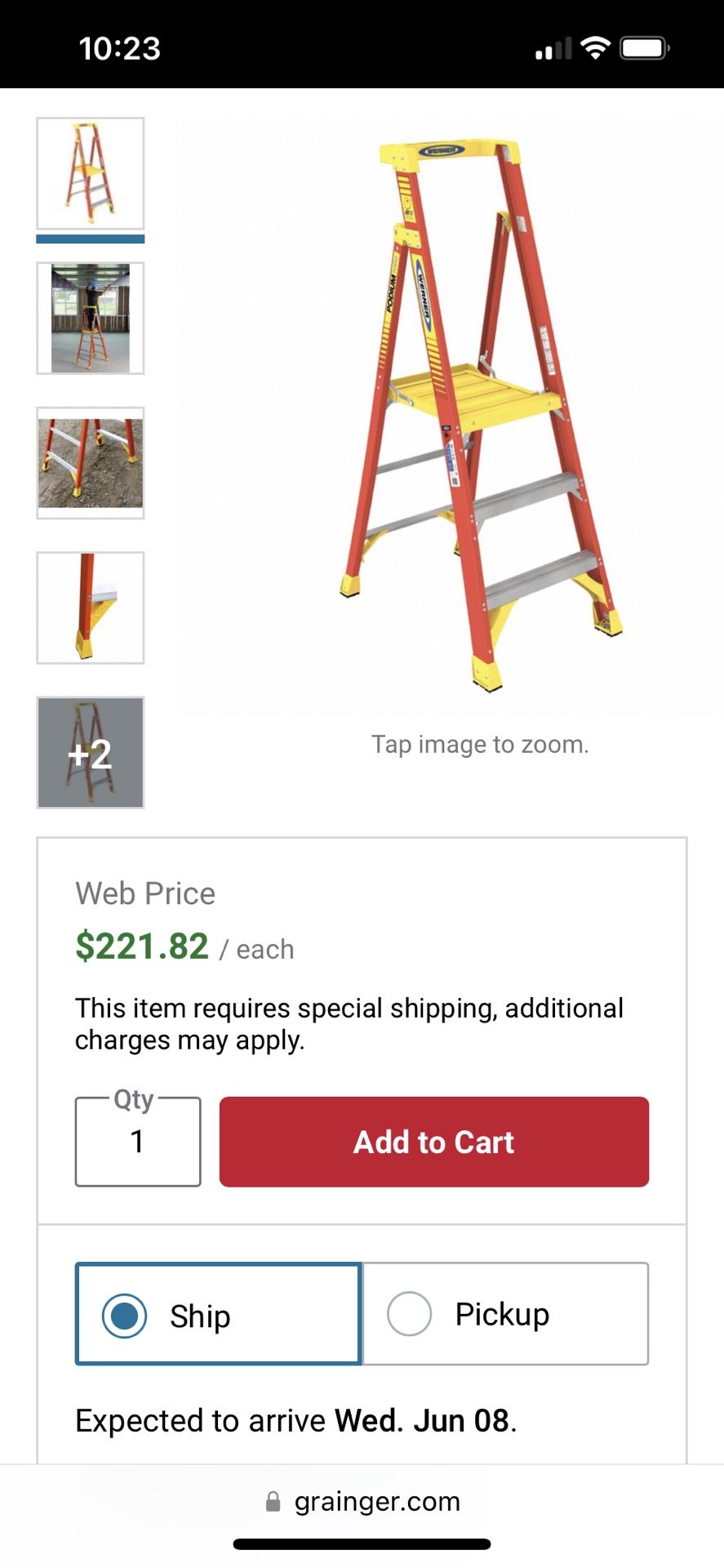 3 Foot Platform Ladder