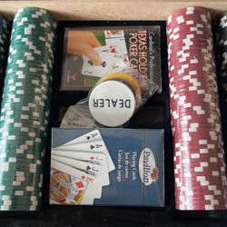 Poker Chip/Card Set