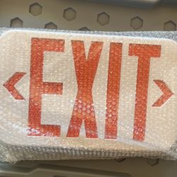 Emergency Exit Sign 