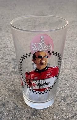 Collectors Coca-Cola Nascar Cup Series Kyle Petty #45 Pint Libbey Glass Coke Car Sprint Red