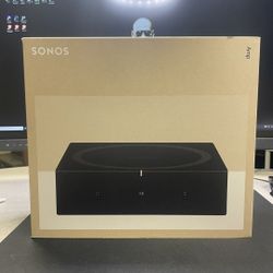 Sonos Amp Gen 2 250W 2.1‑Channel Amplifier – Black (AMPG1US1BLK)