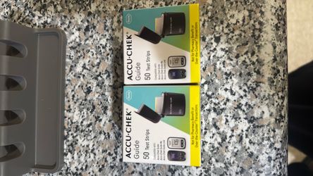 Accu-check  test strips