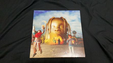 Travis Scott Astro world vinyl record