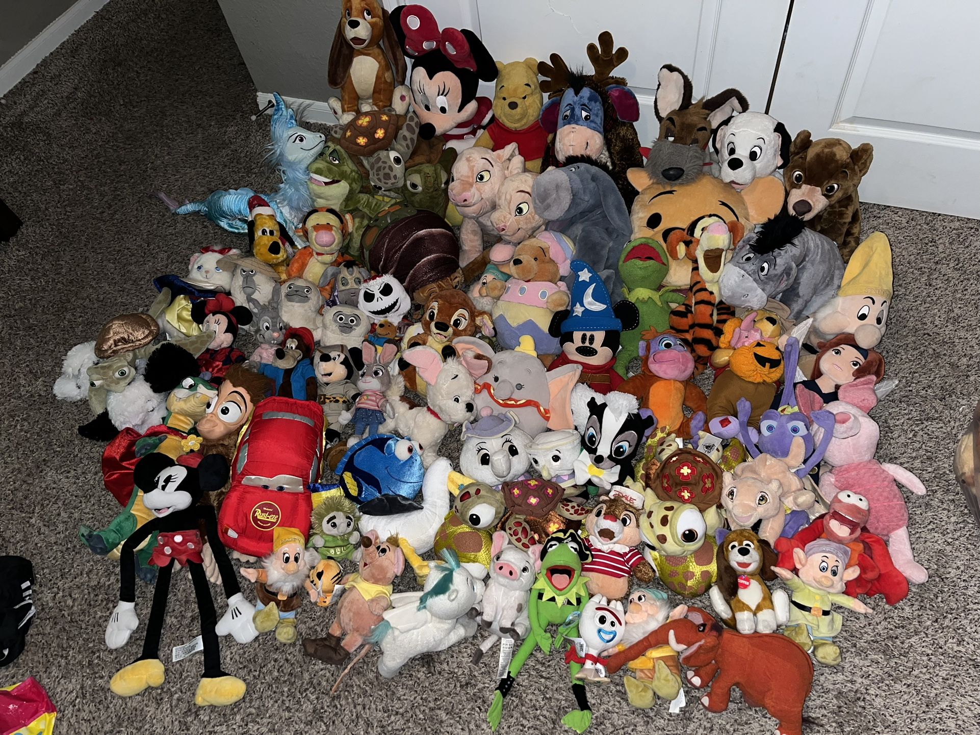 Disney Plush Lot 
