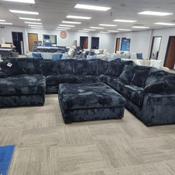 Oversized Livingroom Sectional Couches Sofa Furniture 🛋 Only $49 Down No Credit 