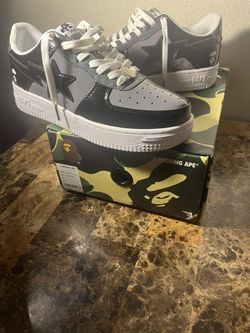 Bathing Ape Bapesta Low (Color Camo Combo Black)