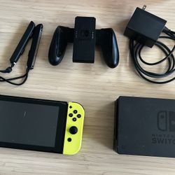 Nintendo Switch With Accessories