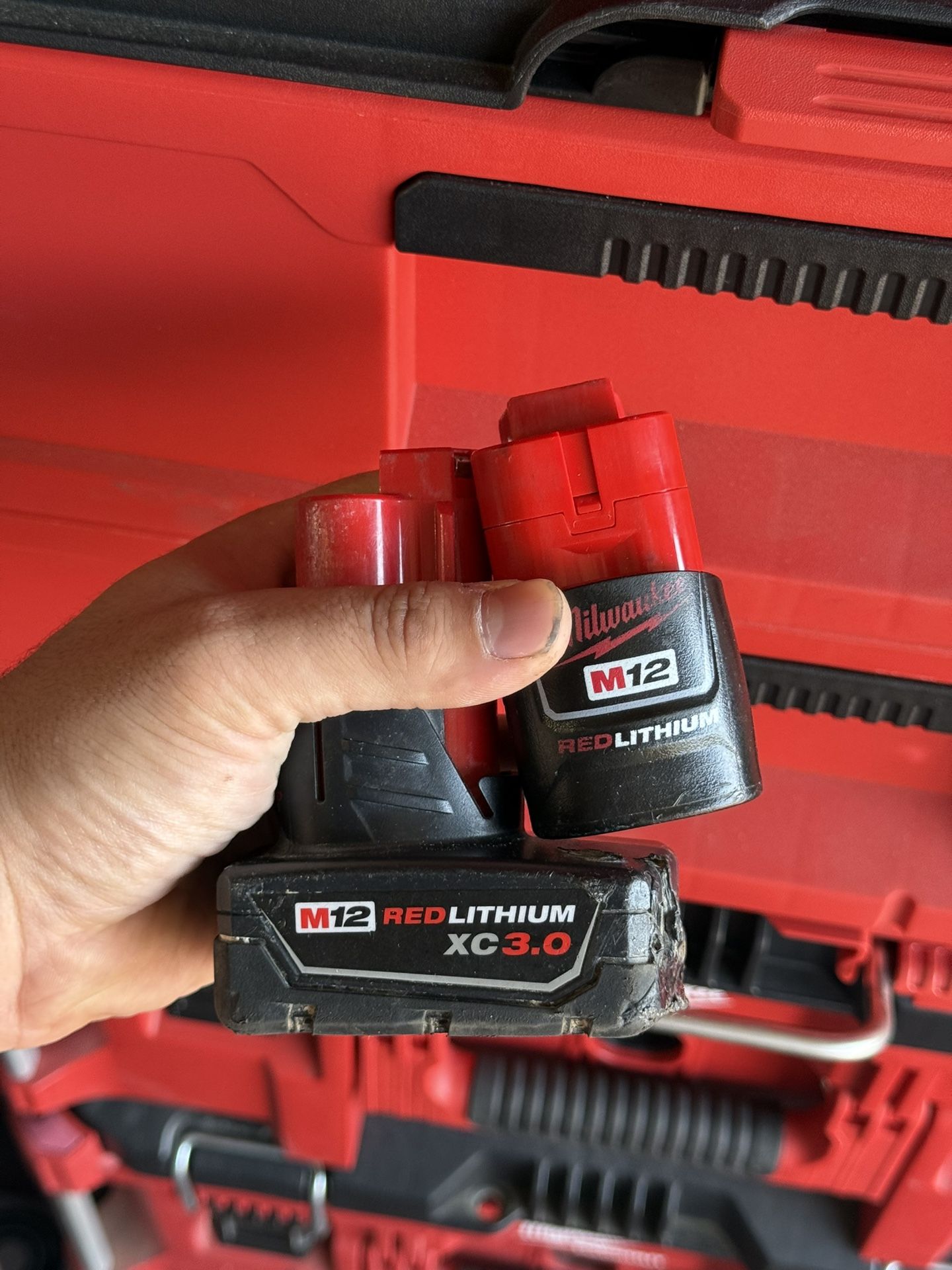 Milwaukee M12 1.5 & 3.0 Batteries