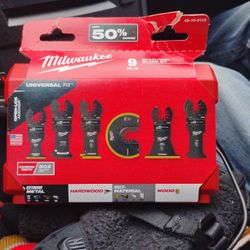 Milwaukee 9pc Multi Tool Blade Kit