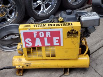 Titan 8 gallon air compressor
