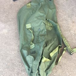 Large US Army duffel backpack only $30 farm