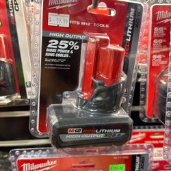 Milwaukee M12 HO 5.0 Battery