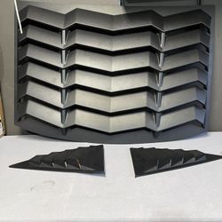 Camaro Rear And Side Window Louvers 