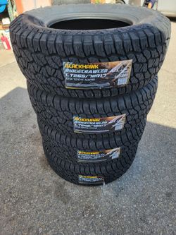 LT 265 70 17 ALL TERRAIN TIRES 10PLY SILVERADO SUBURBAN AVALANCHE TAHOE SIERRA F150 RAM TITAN