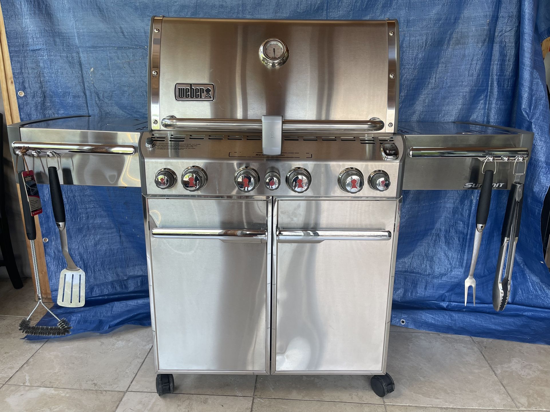 Weber Summit S - 470 Propane Gas Grill