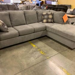 Zella Charcoal LAF Sectional / couch /Living room set 