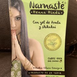 Indian Henna Light Ash Blonde - Rubio Claro Cenizo