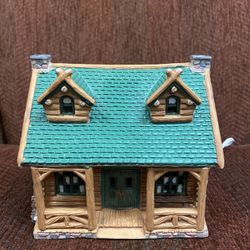 The Cabin Building Authentic Christmas Valley