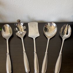 Princess House BARRINGTON 18/10 Stainless Steel - Set of 5