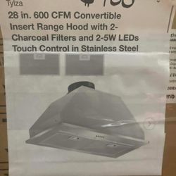 28in Convertible Range Hood