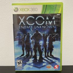 XCOM Enemy Unknown Xbox 360 CIB w/ Manual Microsoft 2K Games Aliens