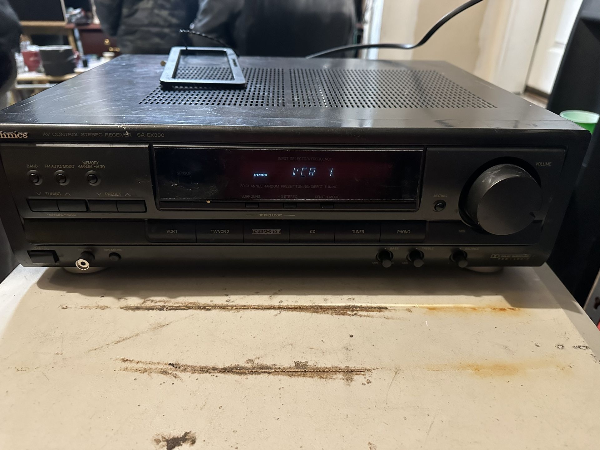 TECHNICS SA-EX110 VINTAGE AM/FM STEREO RECEIVER