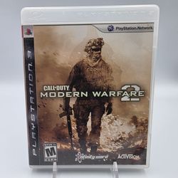 Call of Duty: Modern Warfare 2 PlayStation 3 PS3 - Complete w/ Manual - Tested