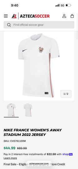 France women’s soccer jersey 2022