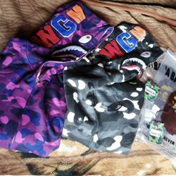 Bape jackets 