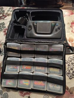 Sega Game Gear with 12 Games