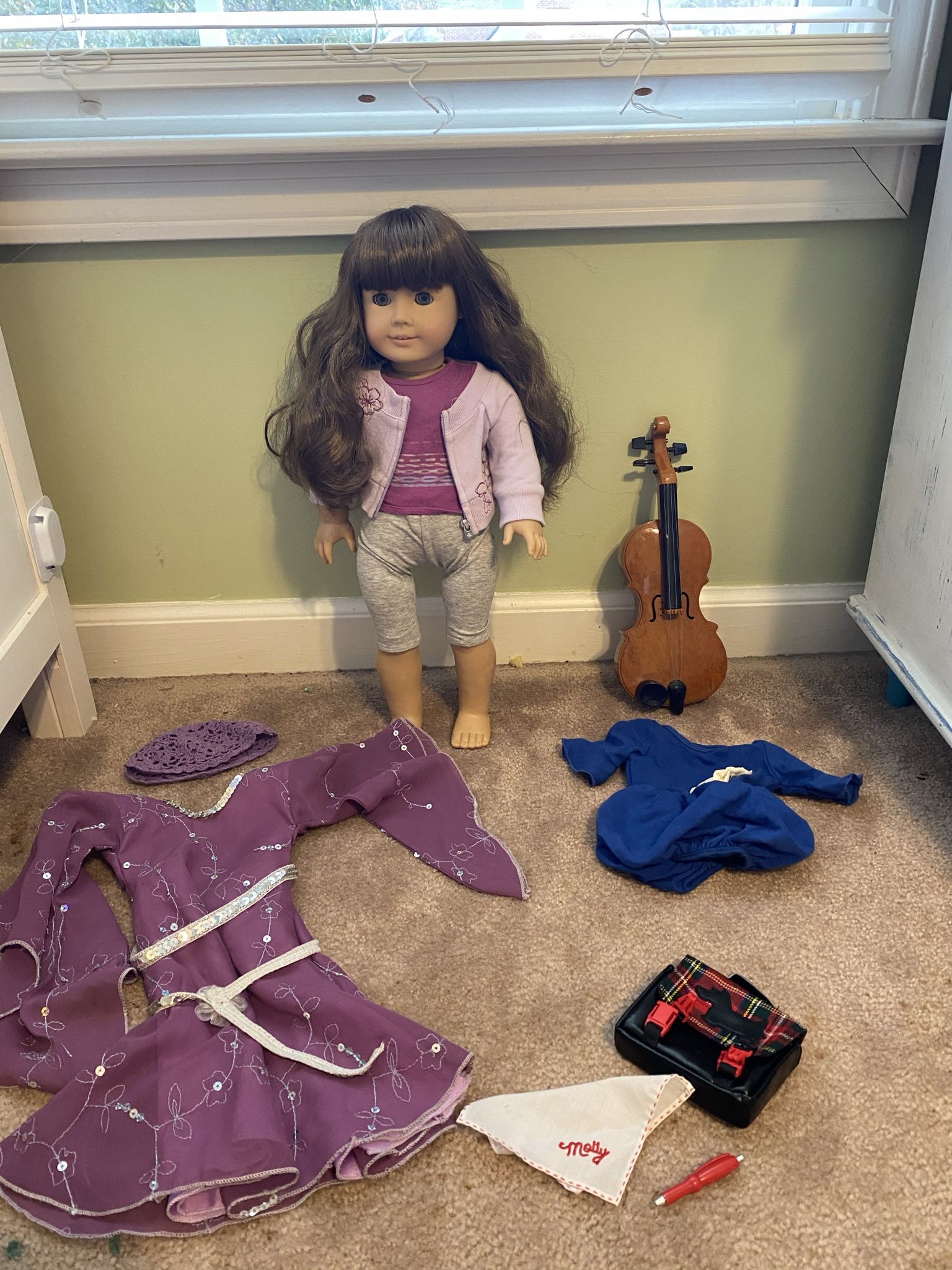 American Girl Doll Molly and accessories! 