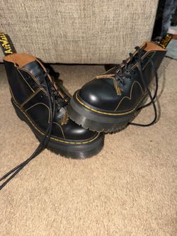 Dr. Martens Church Platform Monkey boots