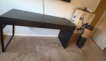 IKEA Micke Black-Brown Desk