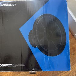 15” Comp VX 2 Ohm Kicker Speaker