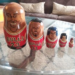 Chicago Bulls Nesting Dolls