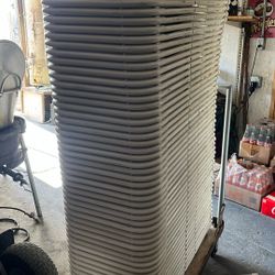 50 chairs white used 