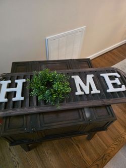 Home sign