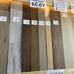 Water Resistant Flooring 6mm & 7mm