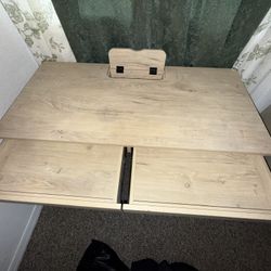 Simple Desk 2 Drawers And Outlet Built In