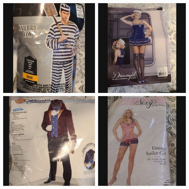 Halloween Costumes $25 Each