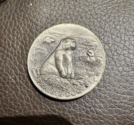 Prairie Dog By Longines, Sterling Silver Round