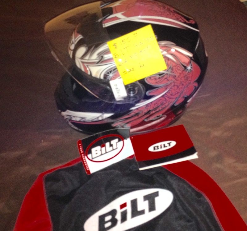Bilt Motorcycle Helmet