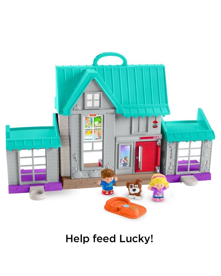 Playhouse, Big Helpers Home Electronic Playset, 7 Play Pieces, New in Box