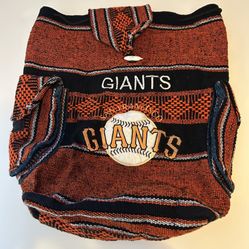 SF Giants Drawstring Tote Bag